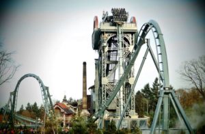Roller-coaster din Efteling Park.