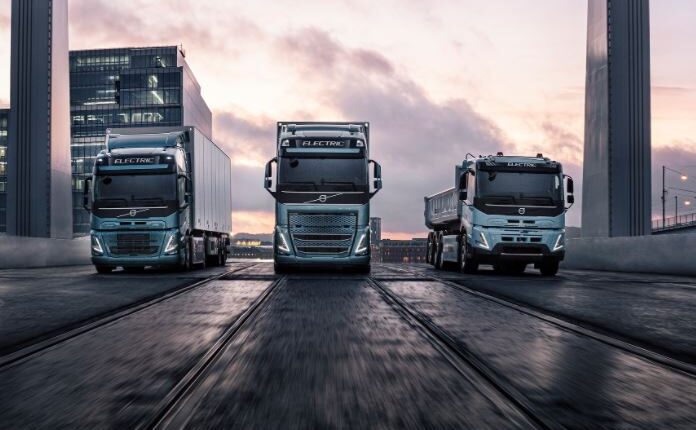 3 din cele 6 modele de camioane electrice marca Volvo